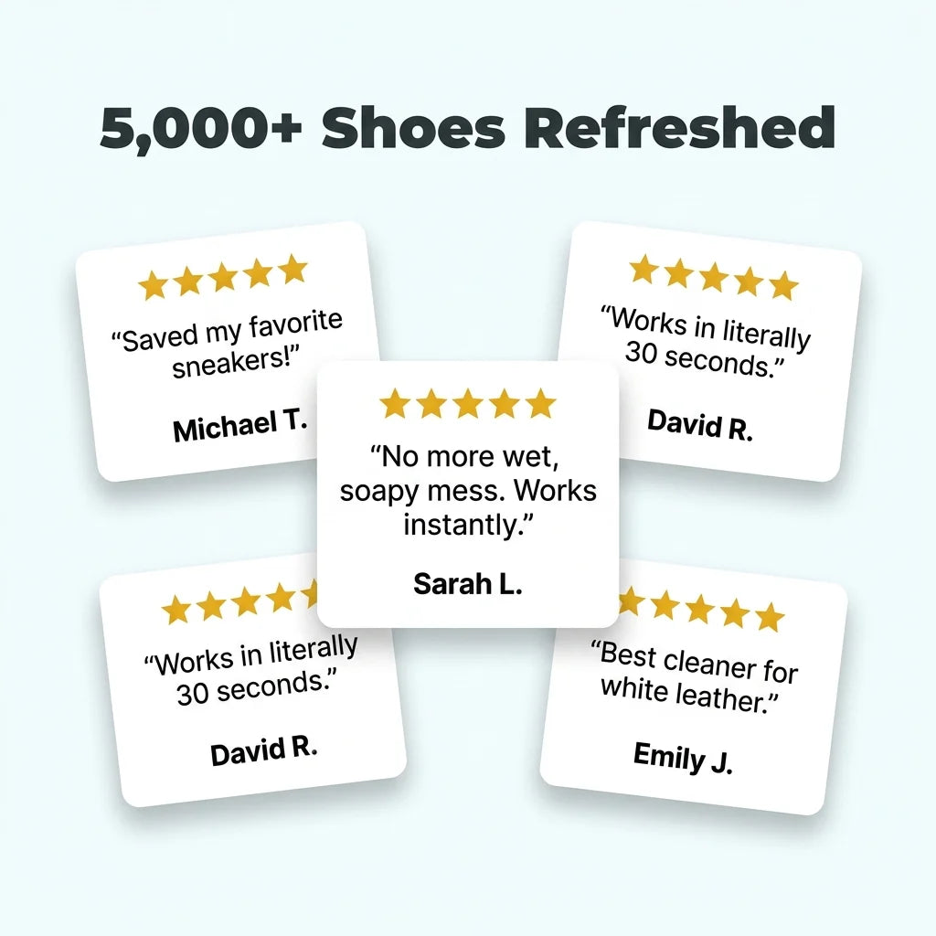 Premium Shoe Cleaning Gel — Make Dirty Shoes Look Fresh Again