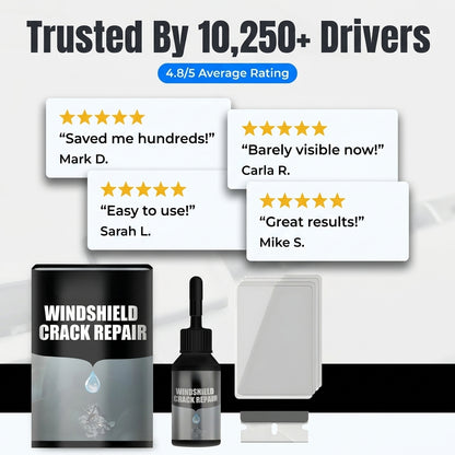 Windshield Crack Repair Kit — DIY Glass Fix Without Expensive Shop Visits