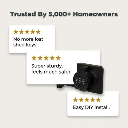 Heavy-Duty Combination Gate Lock — Secure Outdoor Spaces Without Keys
