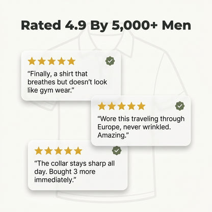 Quick-Dry Short-Sleeve Lapel Shirt — Stay Cool Without Looking Too Casual