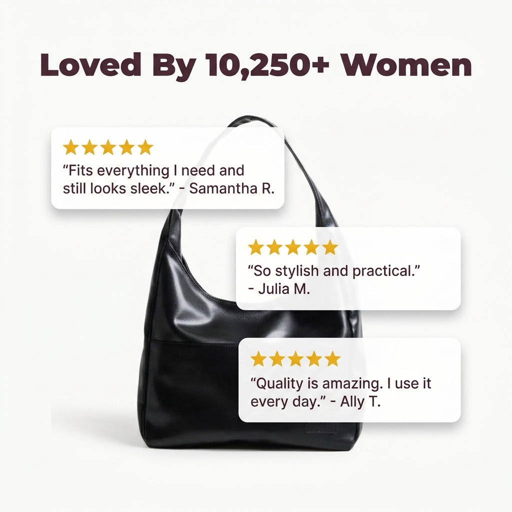 Everyday Shoulder Bag — Effortless Style Without Bulky Carry