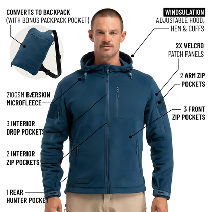 Convertible Backpack Hoodie — Warm When You Need It, Hands-Free When You Don’t