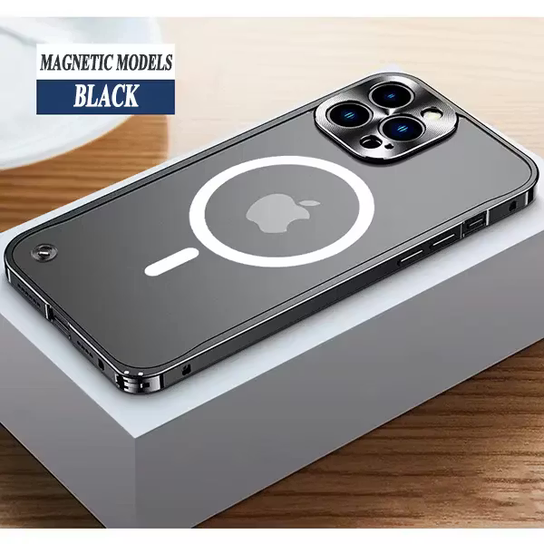 Alloy Magnetic iPhone Case — Strong Protection Without Bulky Weight