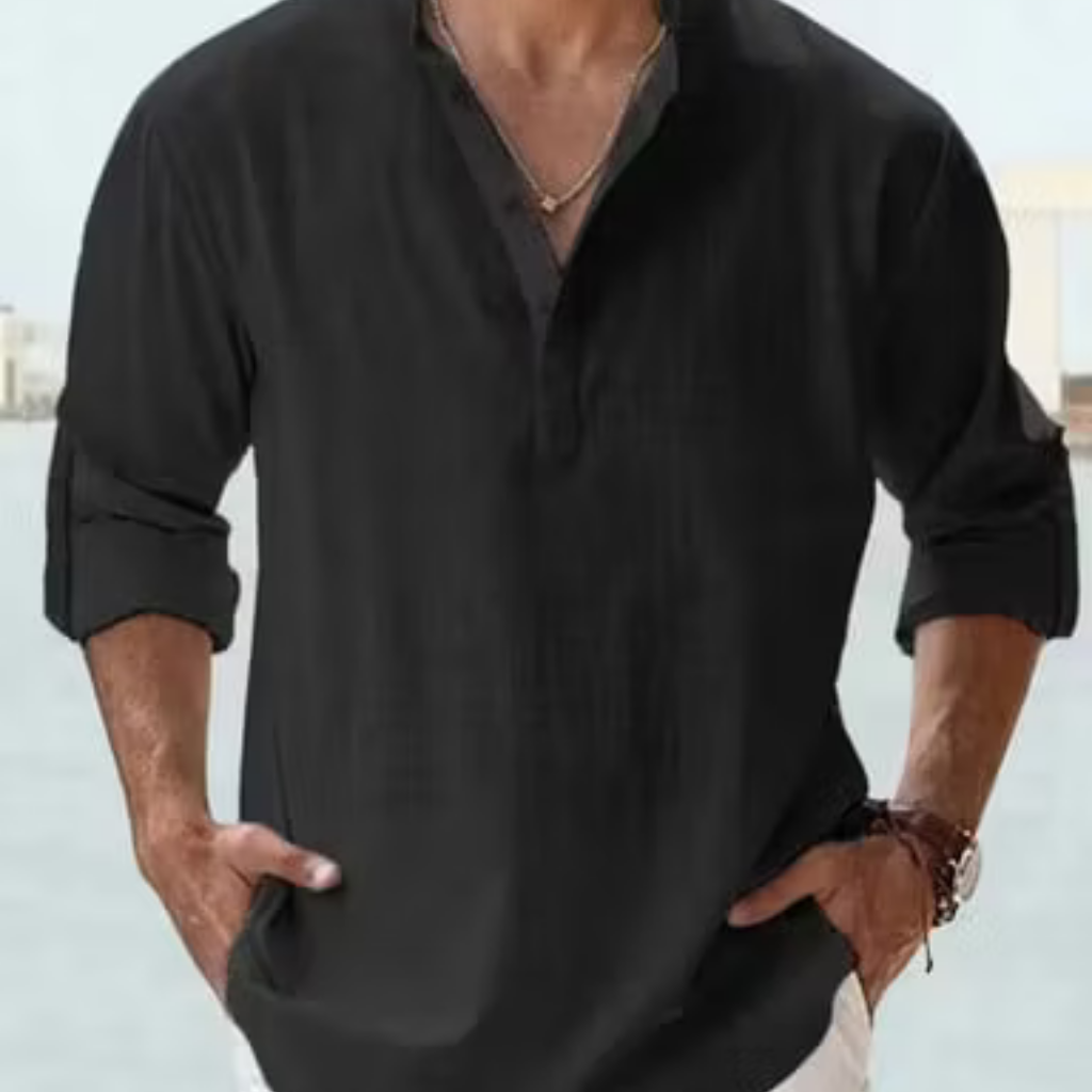 Men’s Cotton Casual Shirt — Clean Summer Style Without Feeling Stiff