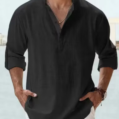 Men’s Cotton Casual Shirt — Clean Summer Style Without Feeling Stiff