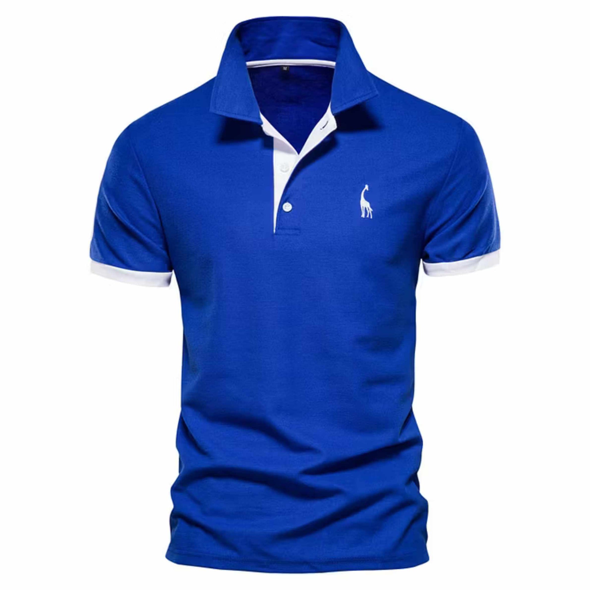 Embroidered Short-Sleeve Polo — Clean Summer Style Without Heavy Layers