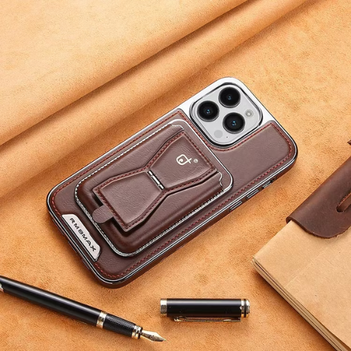 Leather Magnetic Wallet iPhone Case — Protect, Charge & Carry Cards In One Case