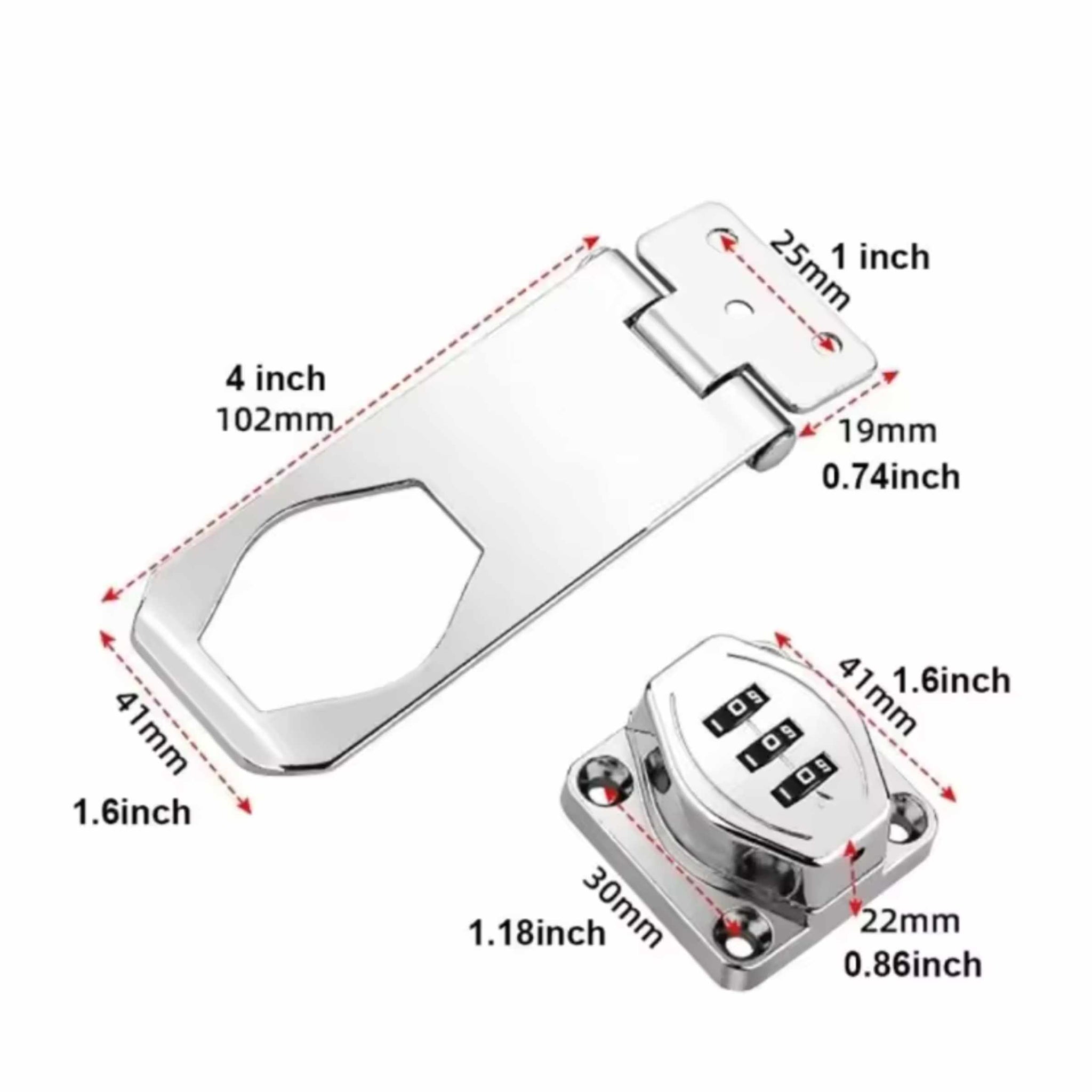 Heavy-Duty Combination Gate Lock — Secure Outdoor Spaces Without Keys