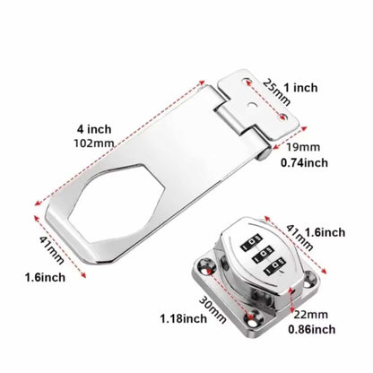 Heavy-Duty Combination Gate Lock — Secure Outdoor Spaces Without Keys