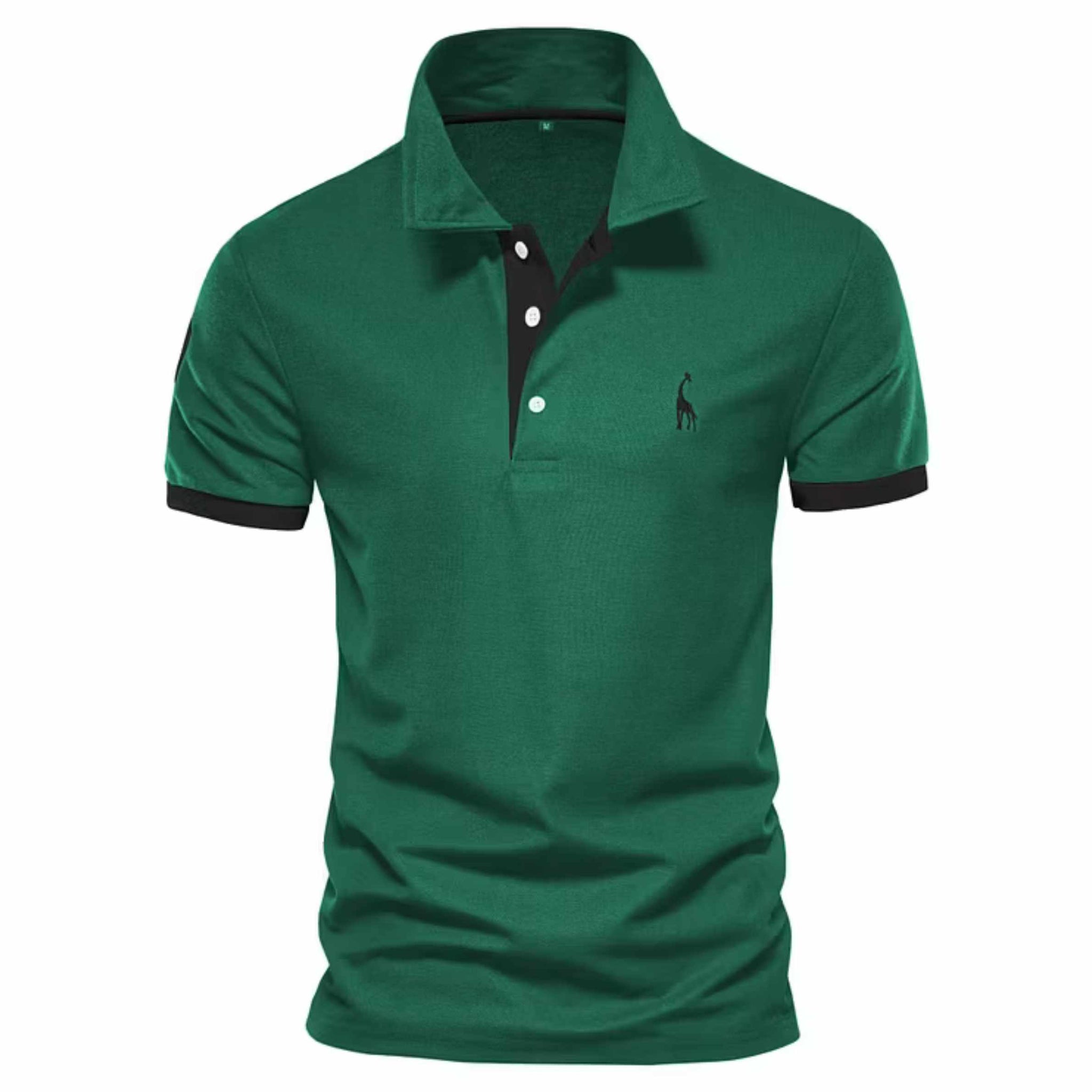 Embroidered Short-Sleeve Polo — Clean Summer Style Without Heavy Layers