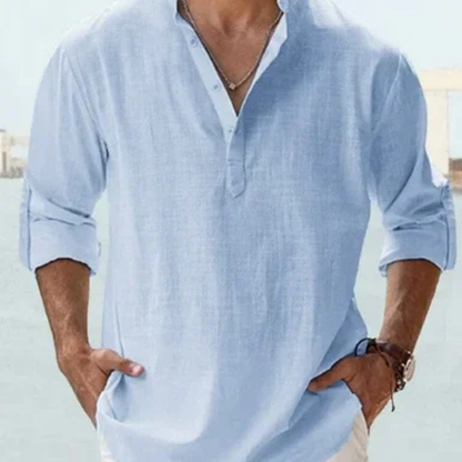 Men’s Cotton Casual Shirt — Clean Summer Style Without Feeling Stiff