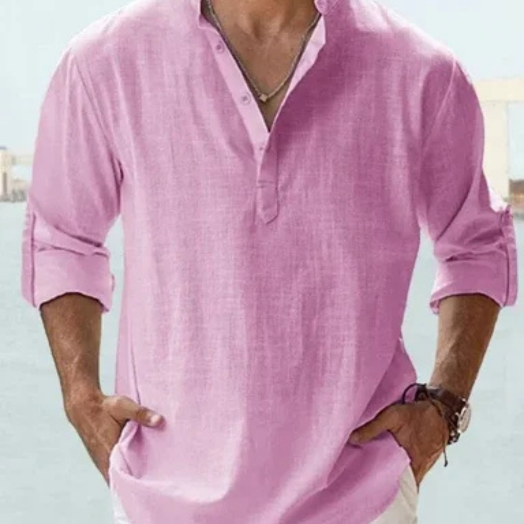 Men’s Cotton Casual Shirt — Clean Summer Style Without Feeling Stiff