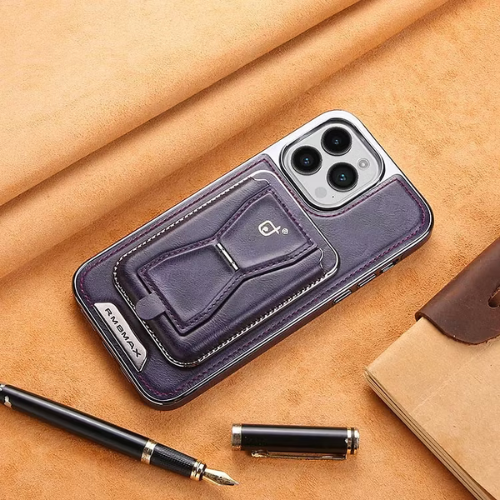 Leather Magnetic Wallet iPhone Case — Protect, Charge & Carry Cards In One Case