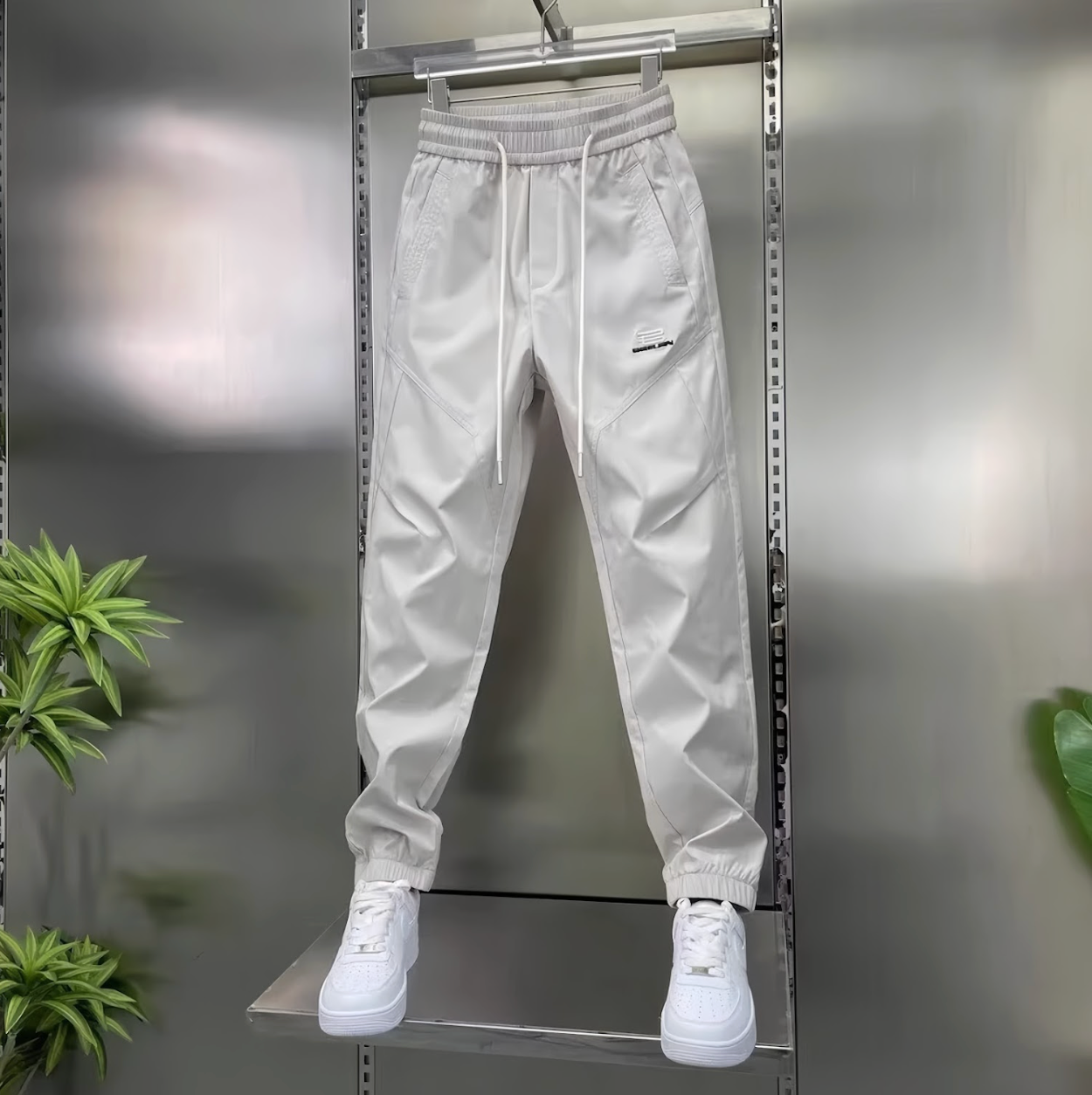 Korean Streetwear Cargo Joggers – Soft, Stretchable & Ultra-Comfortable Fit