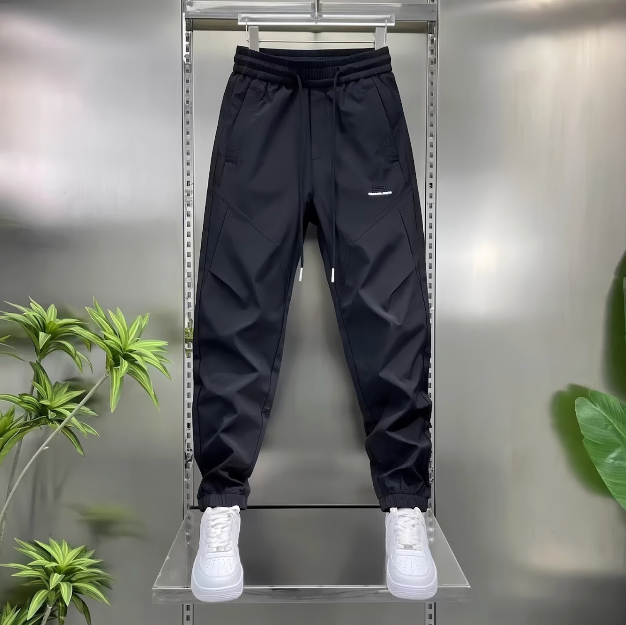 Korean Streetwear Cargo Joggers – Soft, Stretchable & Ultra-Comfortable Fit