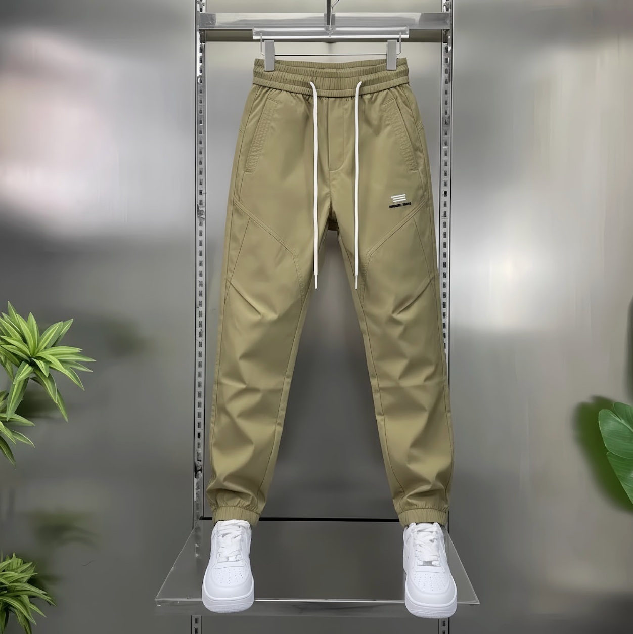 Korean Streetwear Cargo Joggers – Soft, Stretchable & Ultra-Comfortable Fit