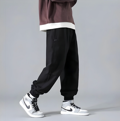 Korean Streetwear Cargo Joggers – Soft, Stretchable & Ultra-Comfortable Fit