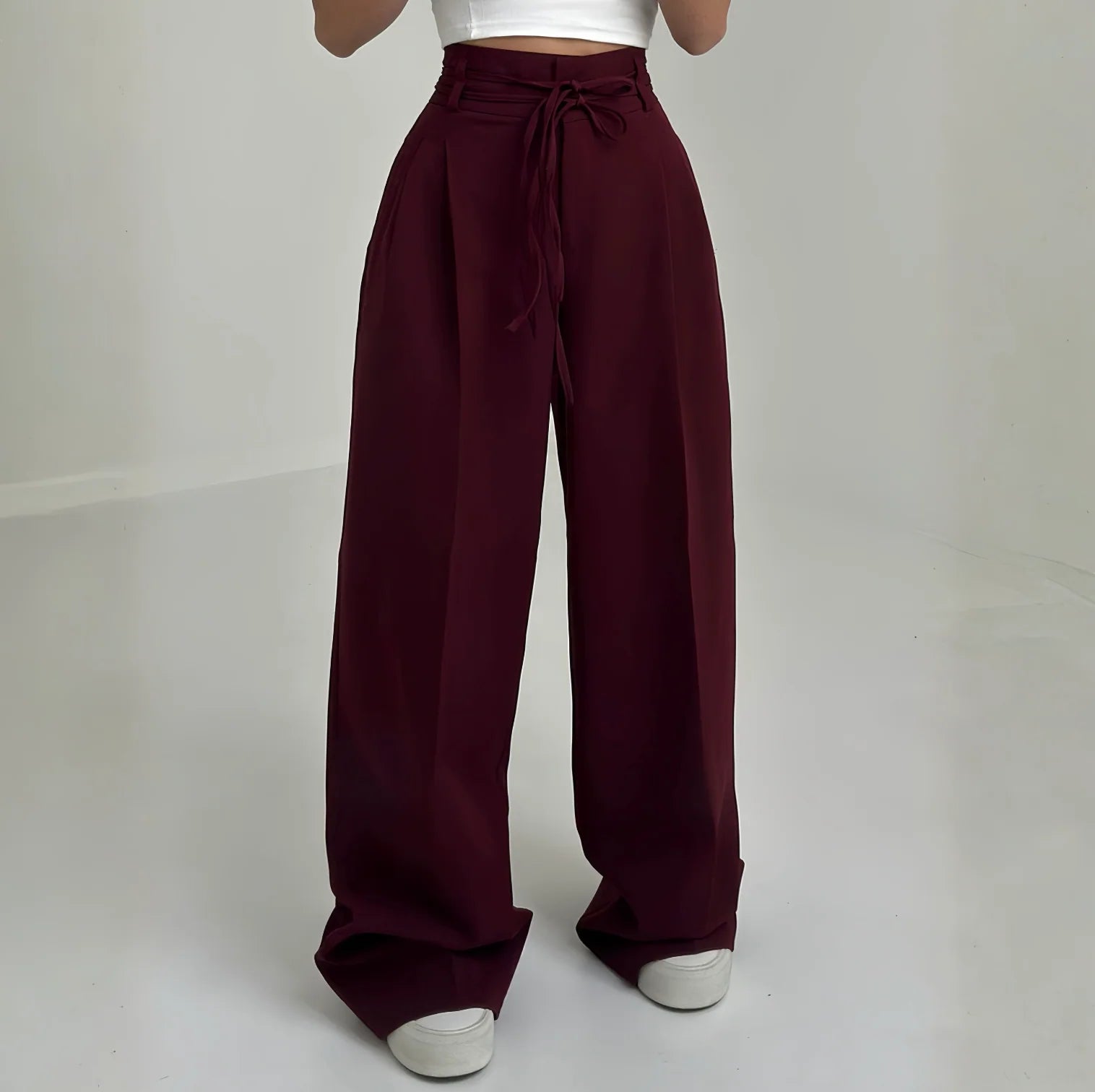 High-Waist Wide-Leg Trousers — Flatter Your Figure Without Feeling Tight