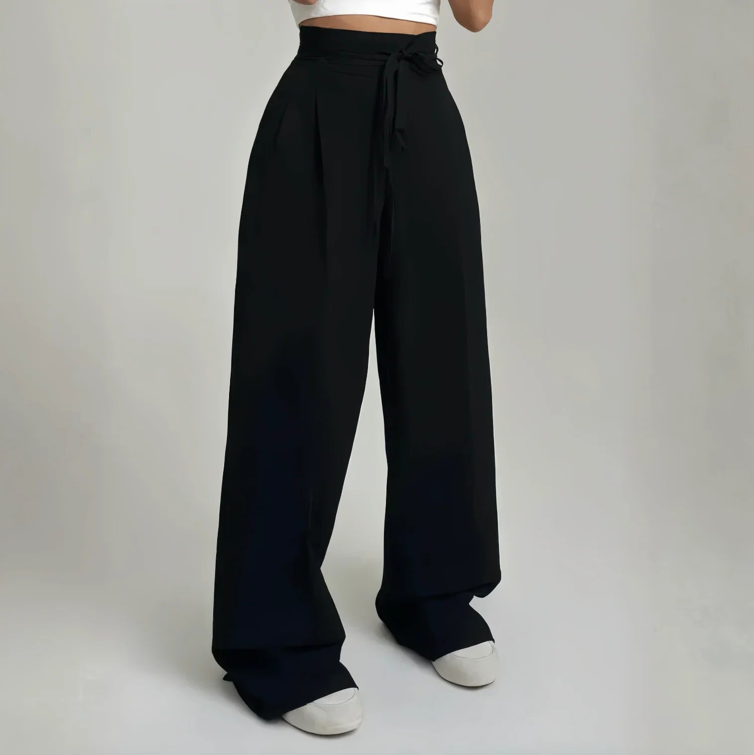 High-Waist Wide-Leg Trousers — Flatter Your Figure Without Feeling Tight
