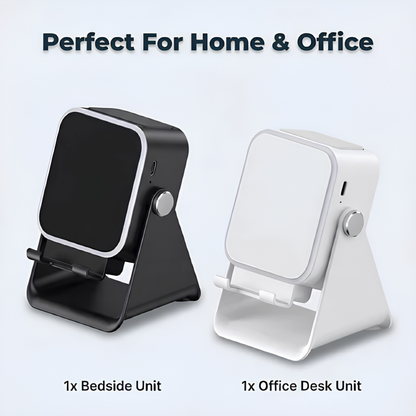5-in-1 Wireless Charging Speaker Stand — Charge, Play Music & Light Your Space With One Device
