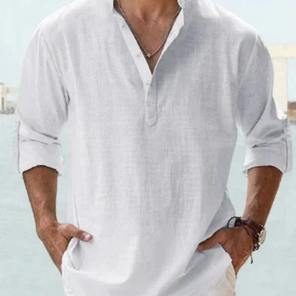 Men’s Cotton Casual Shirt — Clean Summer Style Without Feeling Stiff
