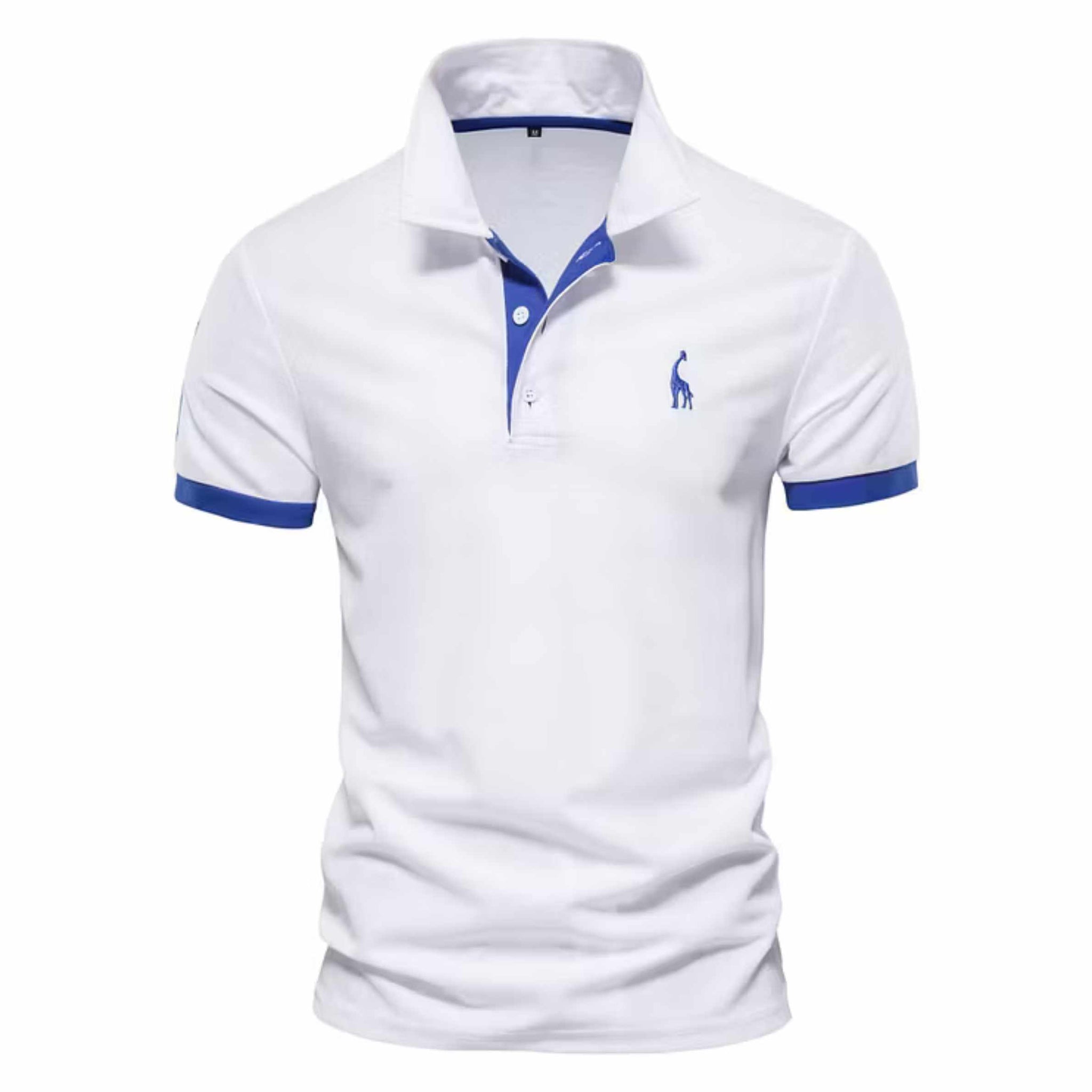 Embroidered Short-Sleeve Polo — Clean Summer Style Without Heavy Layers