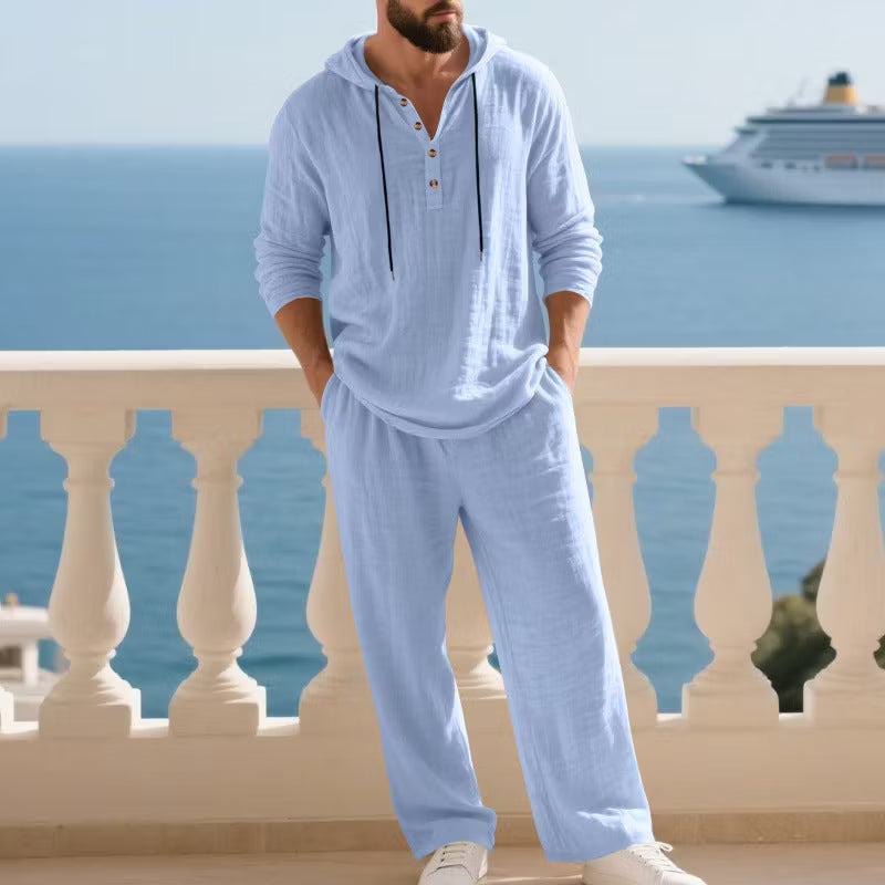 Men’s Hooded 2-Piece Set — Complete Casual Outfit Without Overthinking What To Wear