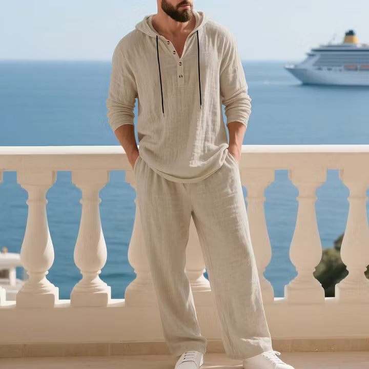 Men’s Hooded 2-Piece Set — Complete Casual Outfit Without Overthinking What To Wear