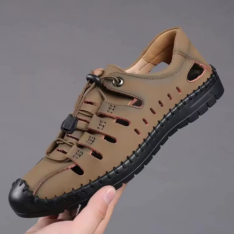 Casual Leather Sandals — Cool Summer Comfort Without Heavy Shoes