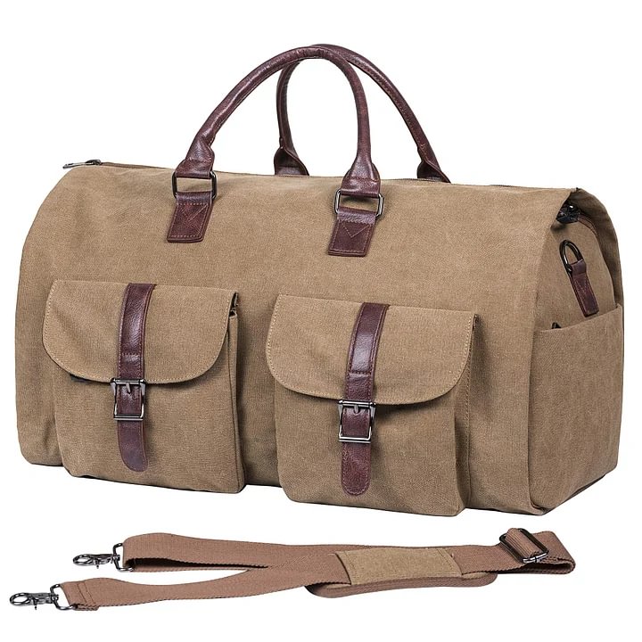 Convertible Garment Duffle Bag — Travel With Suits & Dresses Without Extra Luggage