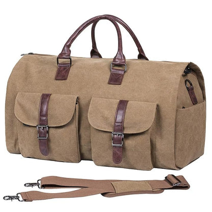 Convertible Garment Duffle Bag — Travel With Suits & Dresses Without Extra Luggage