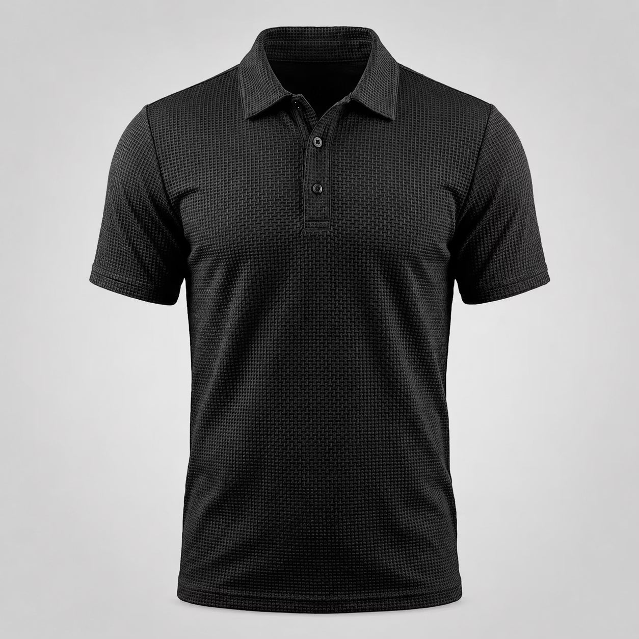 Men’s Textured Comfort Polo