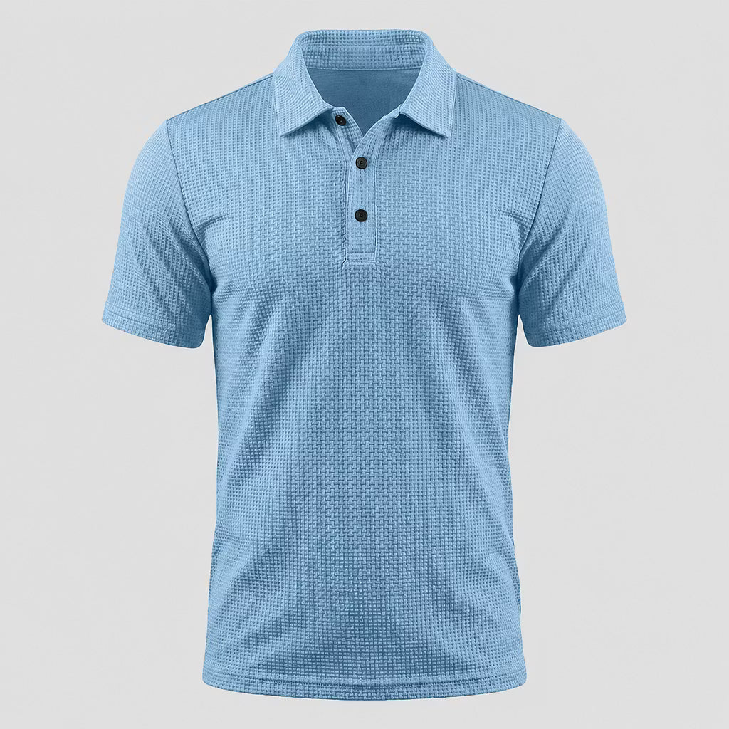 Men’s Textured Comfort Polo