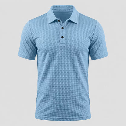 Men’s Textured Comfort Polo
