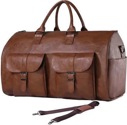 Convertible Garment Duffle Bag — Travel With Suits & Dresses Without Extra Luggage