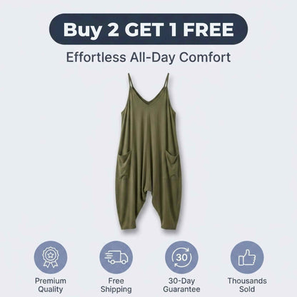 Comfy Oversized Jumpsuit — Easy One-Piece Comfort Without Outfit Stress