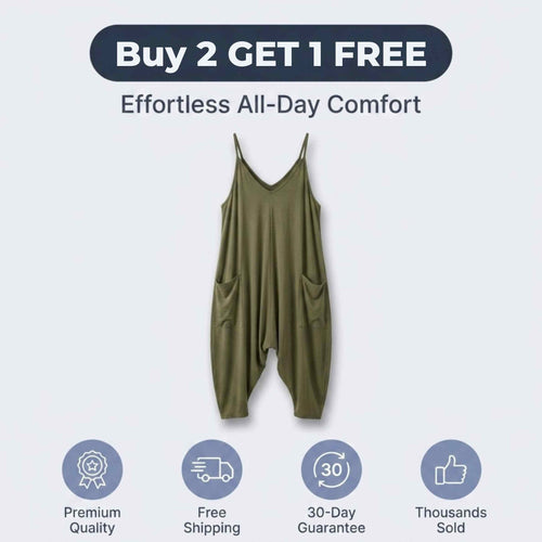 Comfy Oversized Jumpsuit — Easy One-Piece Comfort Without Outfit Stress