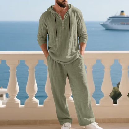 Men’s Hooded 2-Piece Set — Complete Casual Outfit Without Overthinking What To Wear