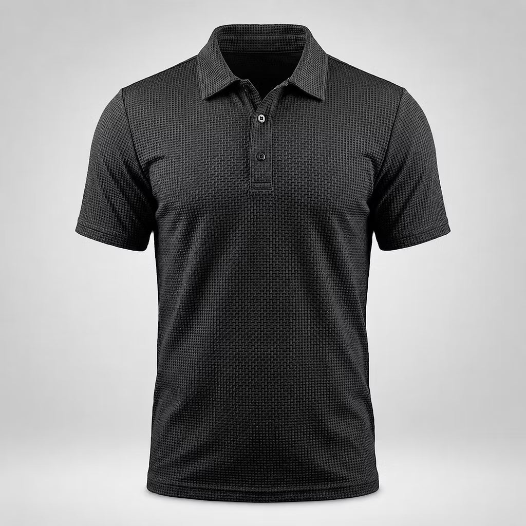 Men’s Textured Comfort Polo