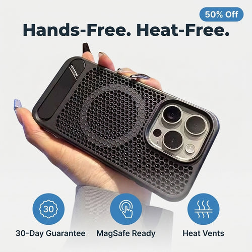 Magnetic Cooling iPhone Case — Protect Your Phone Without Bulky Weight