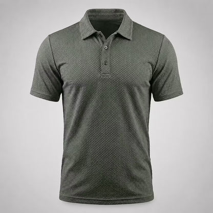 Men’s Textured Comfort Polo