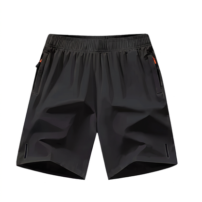 Shorts sportivi ad asciugatura rapida — resta al fresco senza un look troppo informale