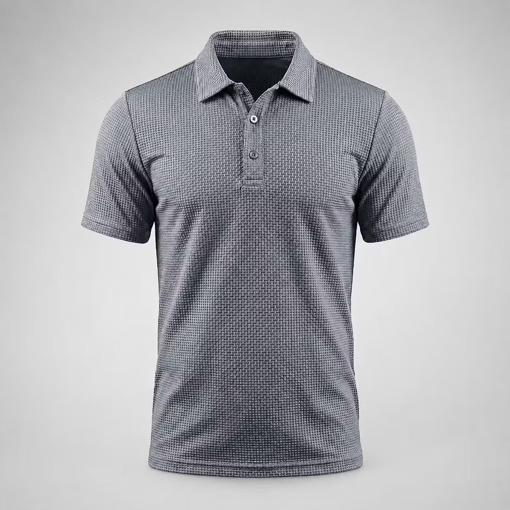 Men’s Textured Comfort Polo