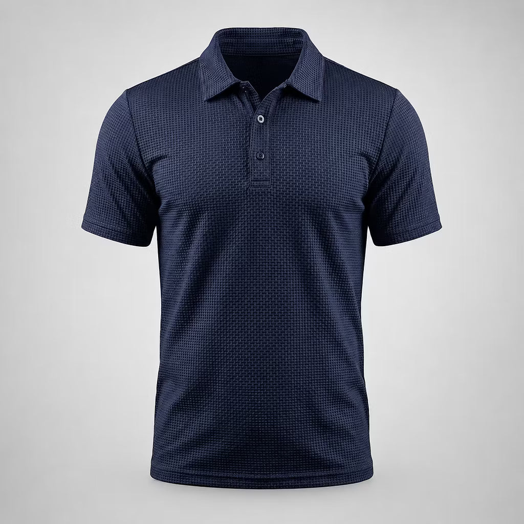 Men’s Textured Comfort Polo