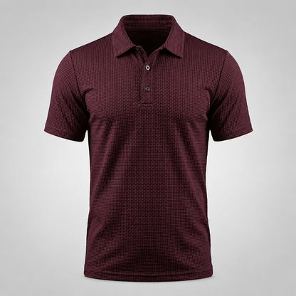 Men’s Textured Comfort Polo